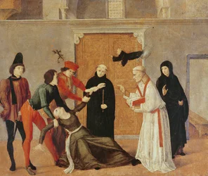 Exorzismus eines Dämons aus einer besessenen Frau